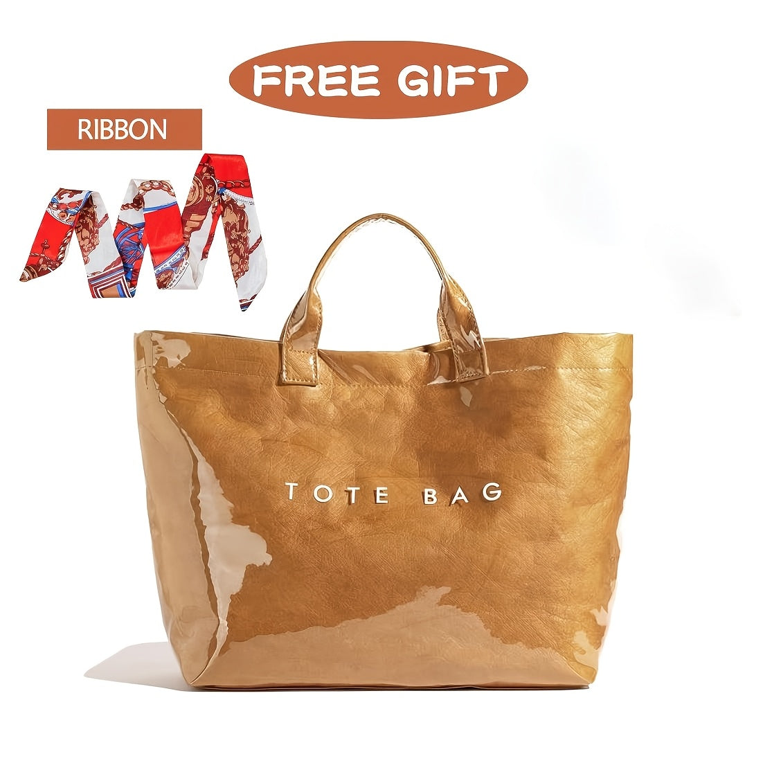 Tote Bag for Women – PU Leather, Large Capacity, for Travel – detail view 31