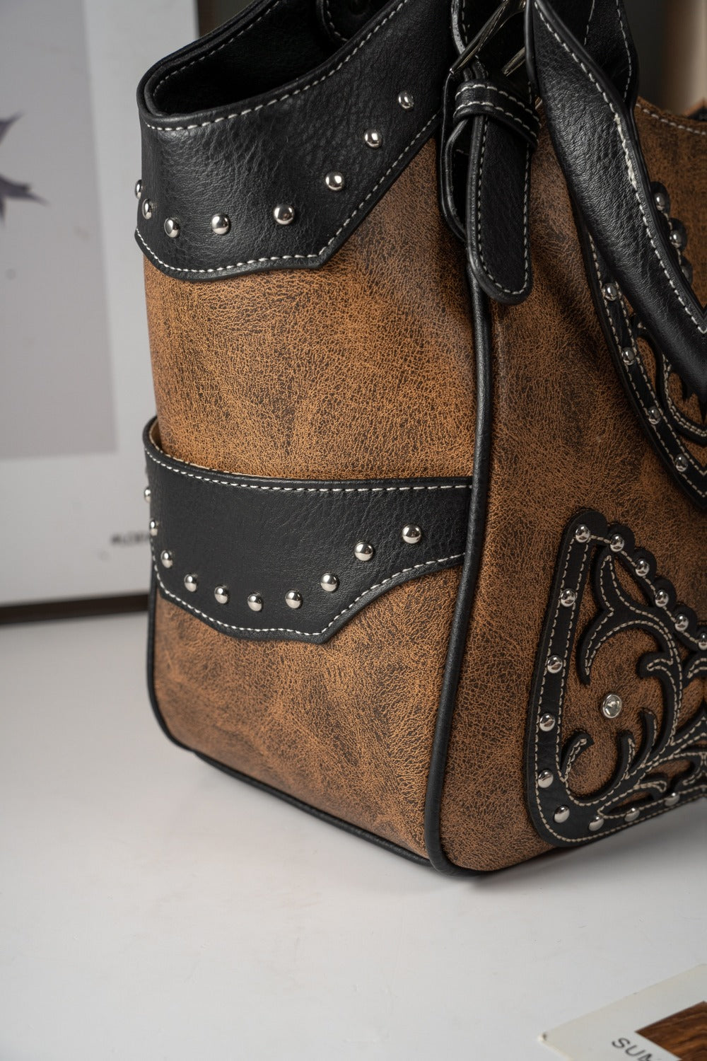 Women's Wallet – Berry Conchos Cowgirl Concealed Carry – detail view 17