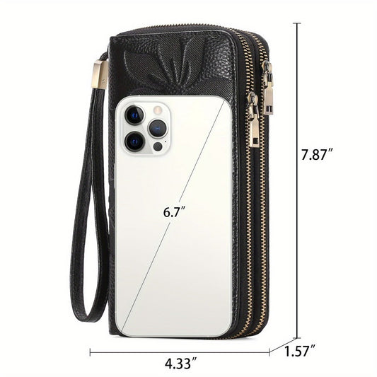 Women's Wallet – Genuine Leather, RFID Blocking, Large Capacity – detail view 4