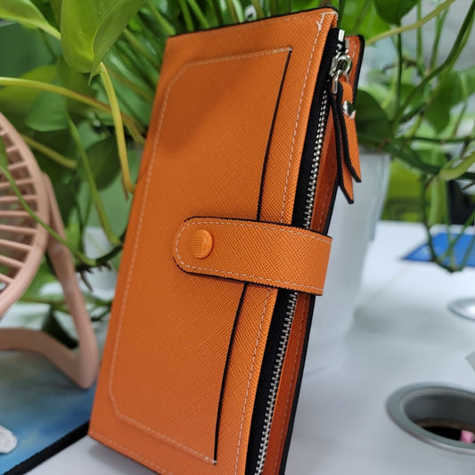 Women's Wallet – PU Leather, Large Capacity – alternate view