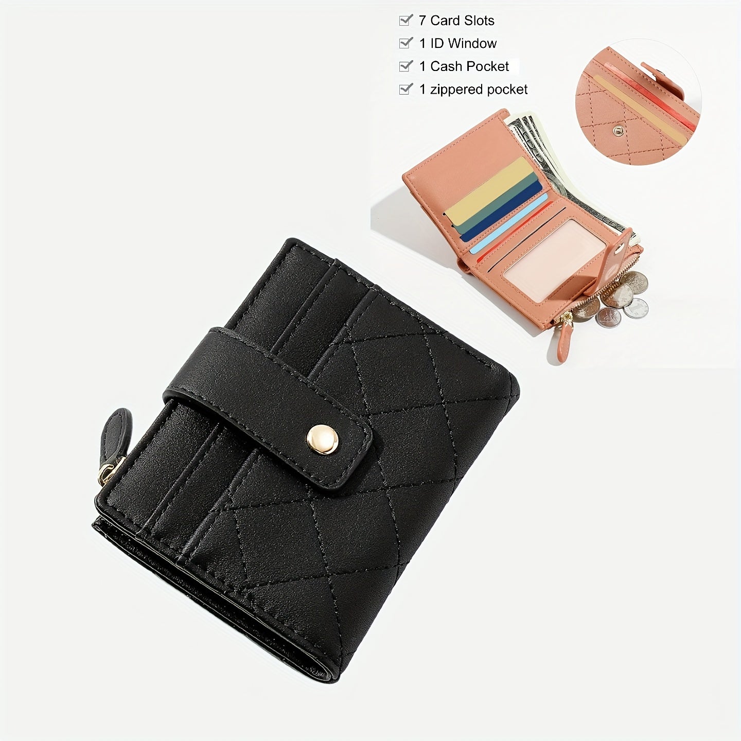 Women's Wallet – 8 Colors, RFID Blocking – detail view 4