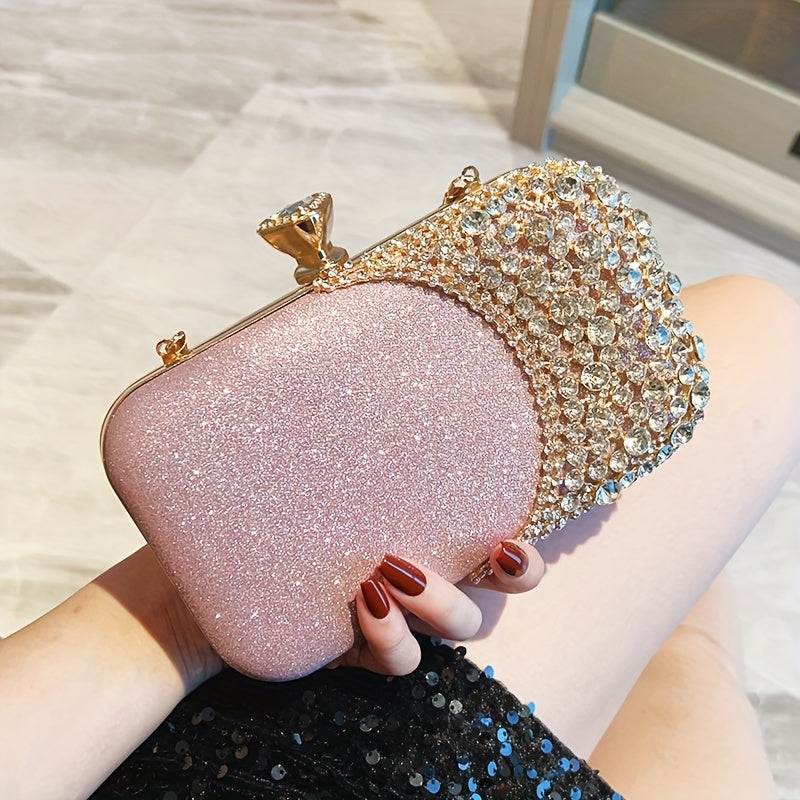 Women's Wallet – Rhinestone Sequin Evening Vintage Wedding – detail view 26