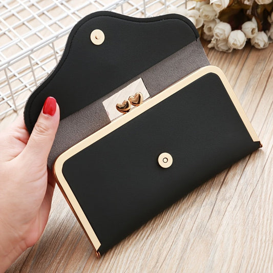 Women's Wallet – Trifold Clutch Rhinestone Crown Luxury – detail view 2