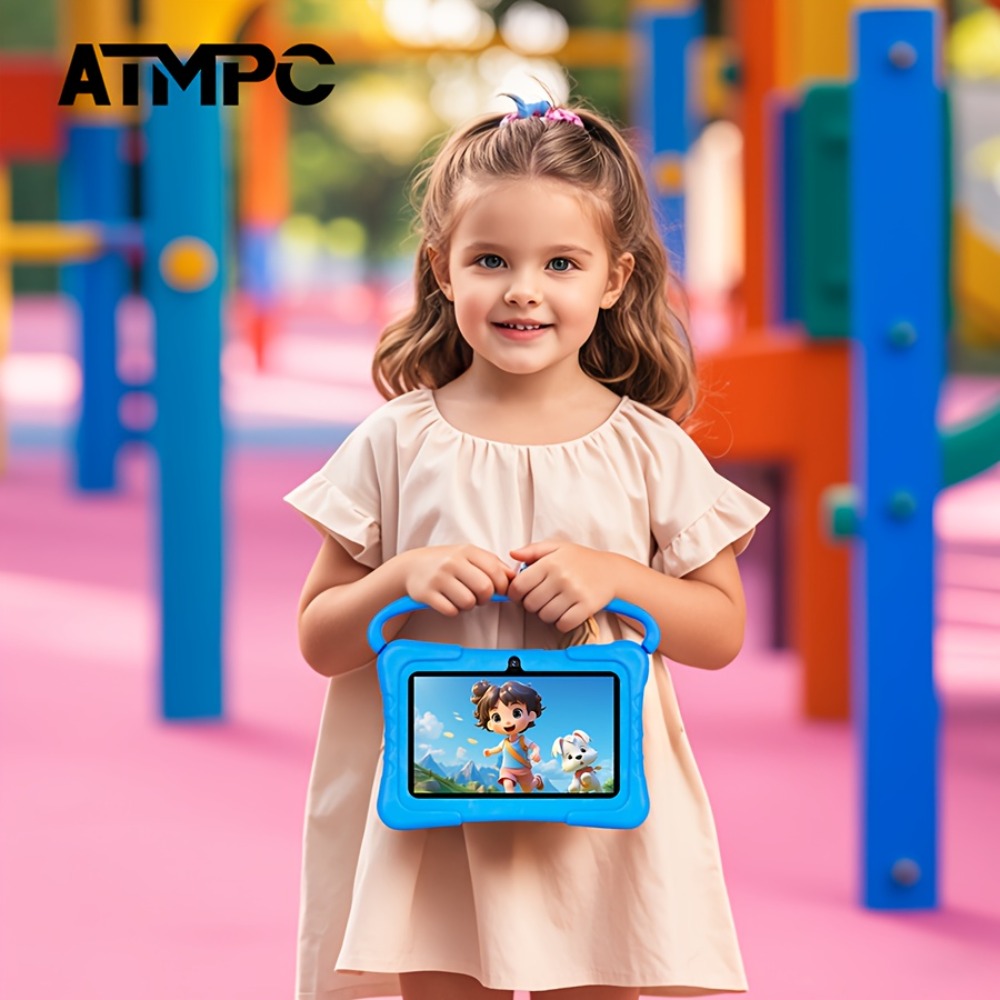 Kids Tablet 7 Inch with Android 11, 3GB RAM, 32GB Built-In Storage, Dual Cameras and Parental Controls