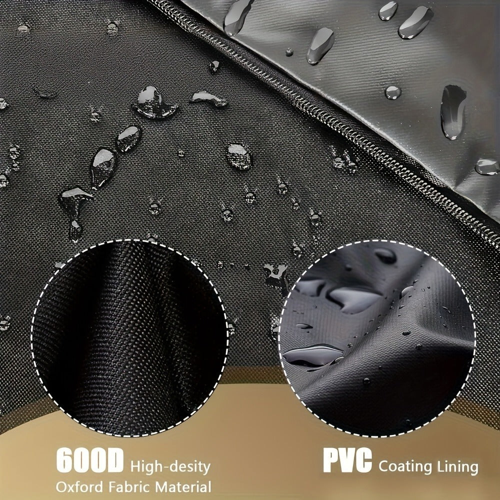 Black Television Cover with Roll-Up Front Panel for 30–32, 39–40, 43 or 48–50 Inch Screens