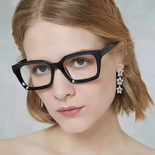 5pcs Candy Color Square Anti-Blue Light Glasses – Unisex Party Eyewear for Women & Men