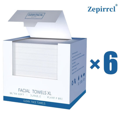 Extra Large Disposable Facial Cleansing Tissues 26×30cm – Thickened Ultra-Soft Cotton Wipes for Face Washing & Makeup Removal, Gentle for All Skin Types, 40/120/240 Pcs