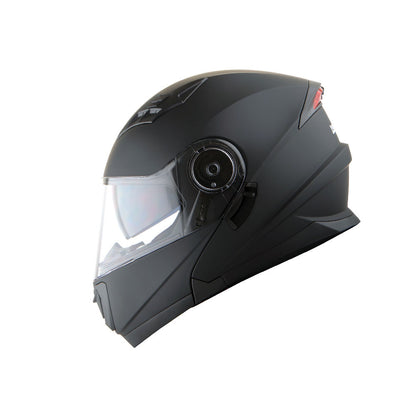 Motorcycle Modular Full Face Helmet Flip Up Dual Visor Sun Shield with Optional LED Tail Light 3 Modes Removable Washable Interior, Multiple Colors S M L XL — Modular901