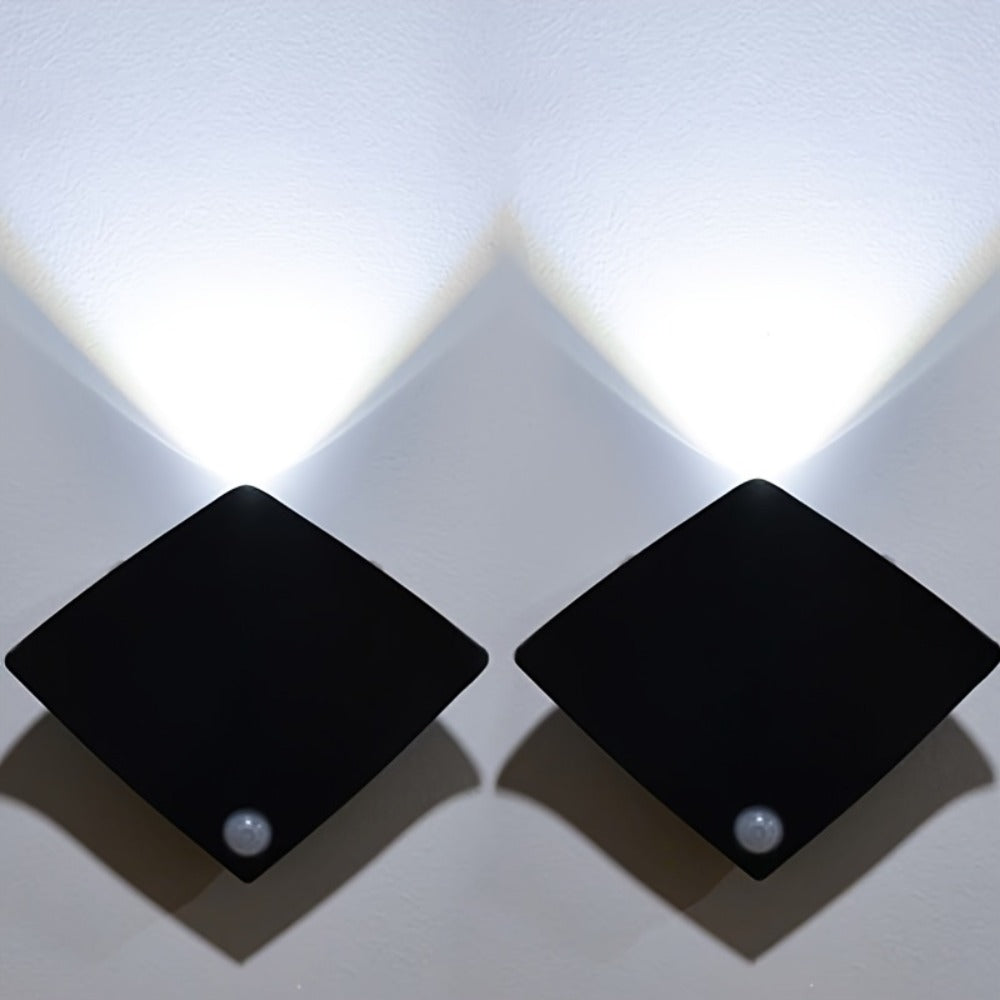 Magnetic LED Motion Sensor Wall Light USB Rechargeable, Wireless Night Light for Hallway, Stairs