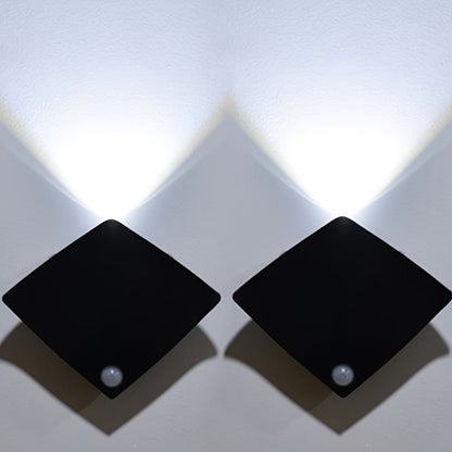 Magnetic LED Motion Sensor Wall Light USB Rechargeable, Wireless Night Light for Hallway, Stairs