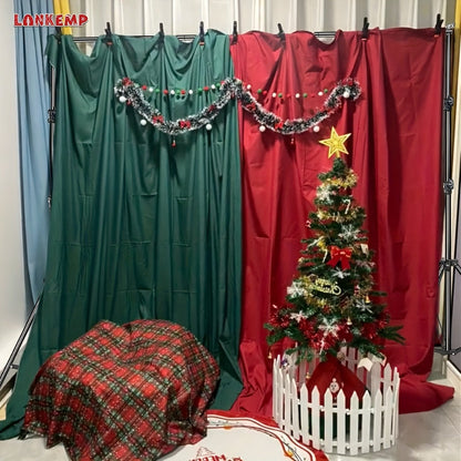 Telescoping Photography Backdrop Stand with LM-2020 and LM-2630c Size Options for 79 x 79 or 118 x 102-Inch Frames