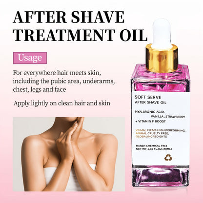 Beard Oil 2-Pack Strawberry Vanilla Scent 1.35oz Each Mustache Oil After Shave Moisturizer Hypoallergenic Glycerin Beard Softener Conditioner Unisex Skin Soothing Grooming Oil for Men