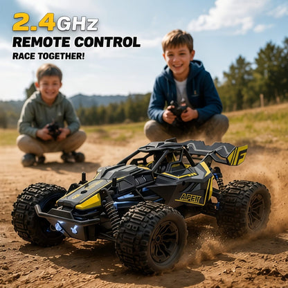 Remote Control Car, 1:20 Scale 4WD Monster Truck with Fast & Furious Green, Speed Yellow or Raffa Red Styles