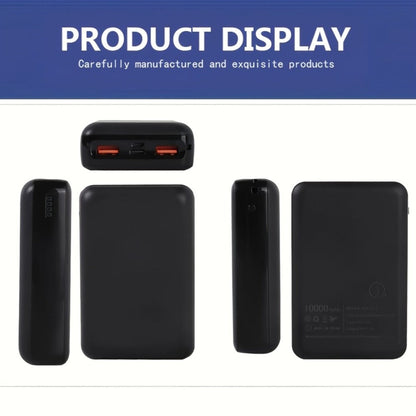 Power Bank 10000mAh 5V/3A with Dual USB Output, USB-C/Micro Input and LED Indicator for Heated Clothing
