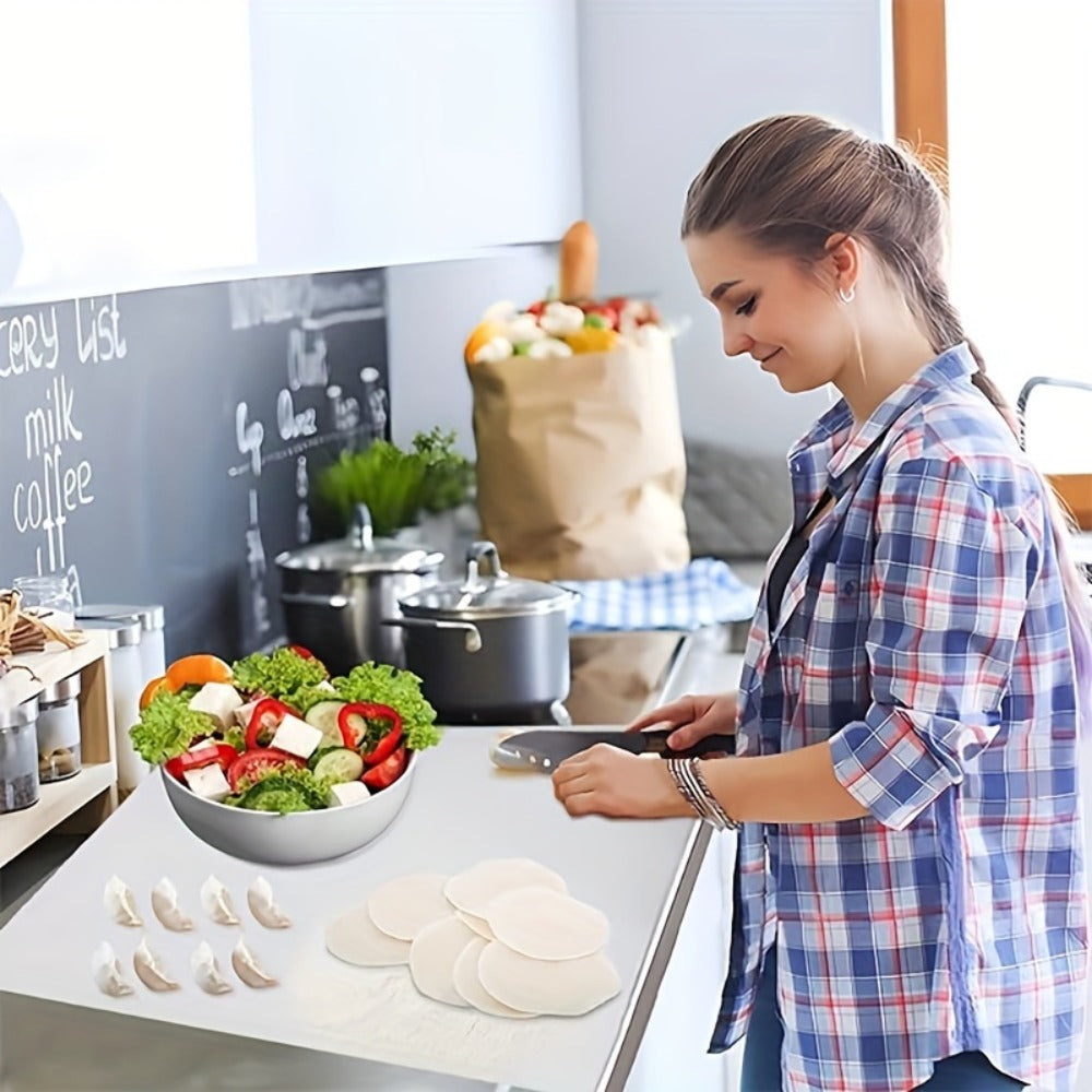 Cutting Board Stainless Steel Prep Surface in Four Sizes from 15.75 x 11.8 to 27.6 x 19.7 Inches