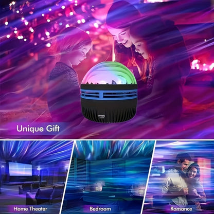 Star Projector Galaxy Night Light with Remote – Aurora Borealis LED Starry Sky Projector, 7 Lighting Effects for Bedroom, Camping, Wedding, Holiday Party & Home Decoration