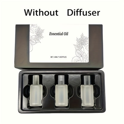 Car Air Freshener Aroma Diffuser with Essential Oils – USB Powered Smart Scent Diffuser for Car, 3/6/10/20 Bottles 0.34oz Essential Oils Included, Compact Cup Holder Design, Multi-Color