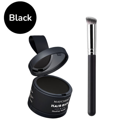 Beard Touch-Up Powder for Men - Instant Gray Coverage Beard Filler for Sparse Patchy Beard Eyebrows Hairline Temples Natural Finish Skin Friendly Long Lasting 5 Colors Available