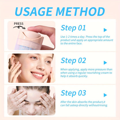 Retinol Vitamin C Face Cream Anti Aging Moisturizer for Skin Elasticity Brightening Deep Hydration Fast Absorbing Non Greasy Gentle Daily Skin Care for Women All Skin Types