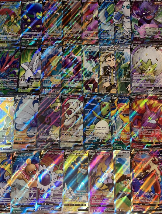 Pokemon Card Lot 100 Cards – TWO Ultra Rares Guaranteed, Authentic Pokemon TCG Bulk Collection with Holos & Rares, Collector Gift for Kids & Pokemon Fans