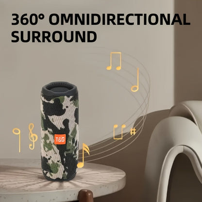TG365 Portable Bluetooth Speaker with LED Light – TWS Stereo, Built-In Mic, FM Radio, TF Card, USB, AUX, Hands-Free Calling, Shock-Resistant Outdoor Wireless Speaker Gift
