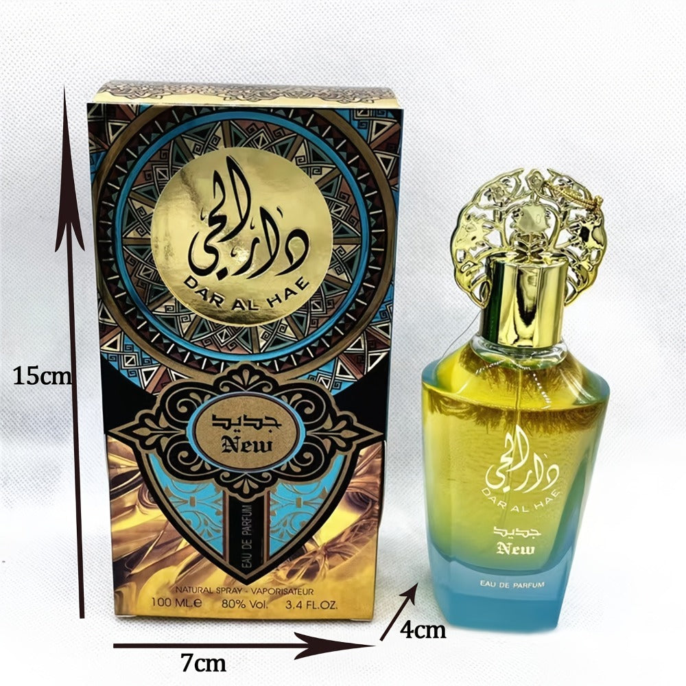 Cologne Spray 100ml Miss and Man Options with Ornate Bottle, Tassel Detail and Presentation Box