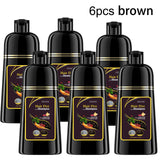 6 pieces brown