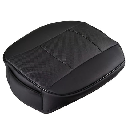 Car Seat Cover Front Cushion with PU Leather, Bamboo Charcoal Strips and 21.5 x 20.5 Inch Size