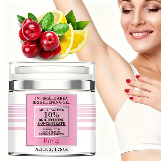 Arbutin Brightening Cream Dark Spot Corrector for Women Face Knees Underarms Intimate Areas Exfoliating Even Skin Tone Hyperpigmentation Moisturizer Daily Use 50g