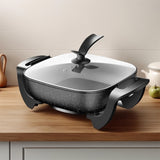 Black Square Pot