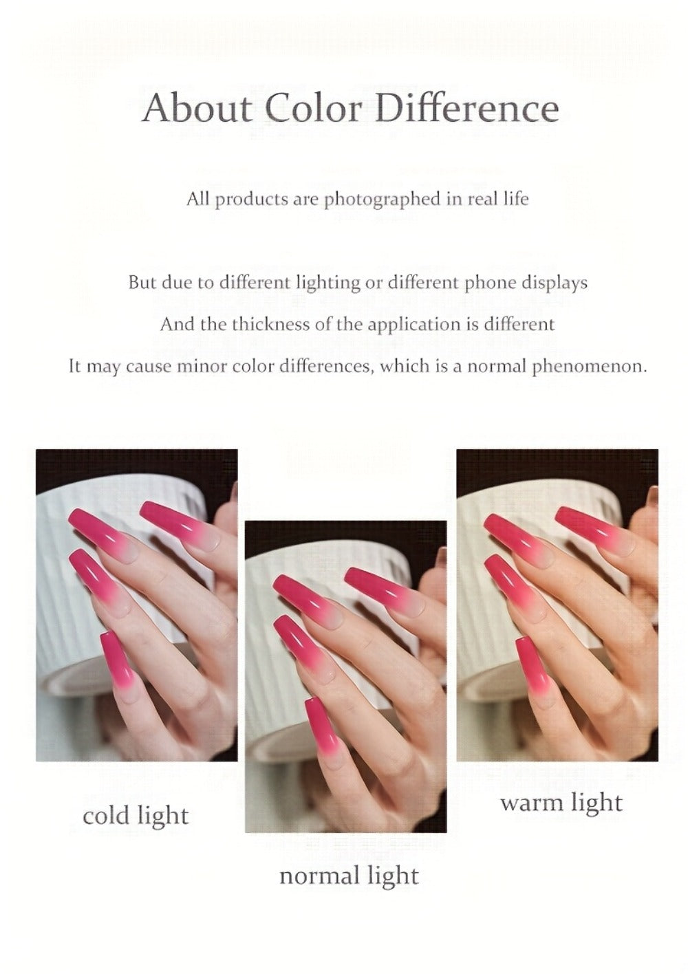 Gel Nail Polish MORDDA Nine-Color Rainbow Grid Set for Gradient and Ombre Manicure Art in One Compact Case