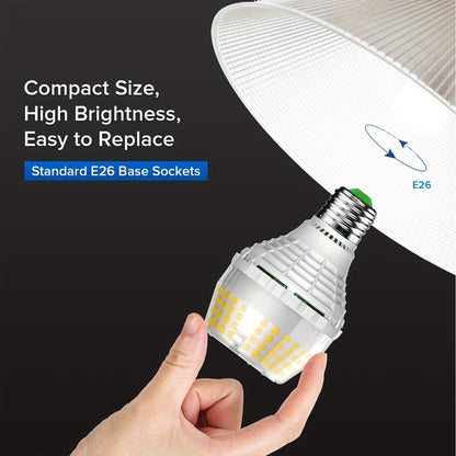SANSI A19 LED Light Bulb, 20W E26 with 3000-Lumen Marking in 3000K Warm or 5000K Daylight White