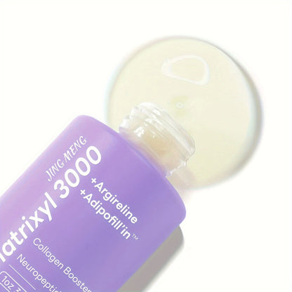 Face Serum with Matrixyl 3000, Argireline, Adipofillin and Anigozanthos Extract in a 1 oz Dropper Bottle