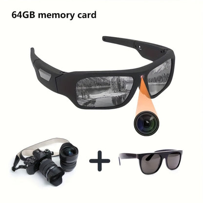 Dark-Lens Camera Glasses with A31, A33 and S36 Frame Models and Optional 64GB Card Bundles