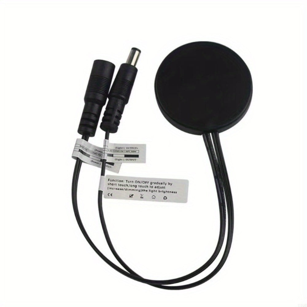 Hidden Touch Sensor LED Dimmer Switch DC 5-24V, Capacitive Touch Dimming Switch for LED Light Strip