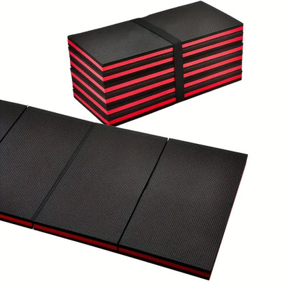 EVA Kneeling Pad Car Repair Work Mat – Foldable Waterproof Thermal Insulation Pad for Mechanic, Camping & Hiking, Lightweight Ergonomic Design, Single or 2-Pack