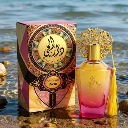 Arabic Perfume for Women 3.4 oz - Luxury Middle Eastern Eau de Parfum Spray, Long-Lasting Fruity Oriental Fragrance, Arabic Name Design, Ideal Gift for Valentine's Day, Christmas & Celebrations