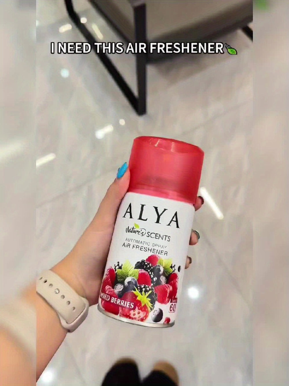 Spray Air Freshener Refill 8.45oz 1pc or 4pcs - 6 Scents Lavender Vanilla Cool Linen Ocean Mixed Berries Magnolia