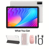 White tablet+Pink keyboard