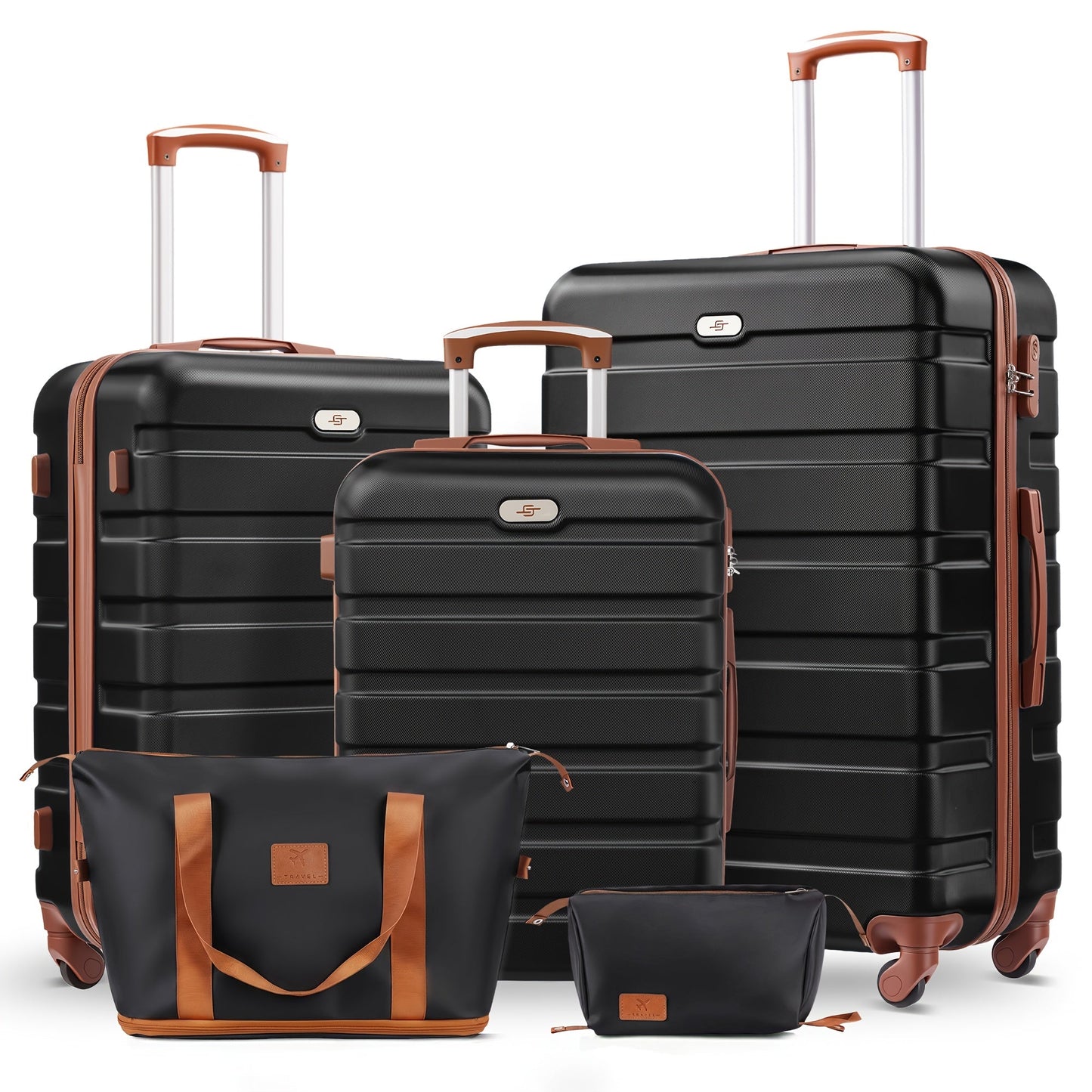 Luggage Set – Combination Lock, Spinner Wheels, for Travel | Bag Vero – detail view 52