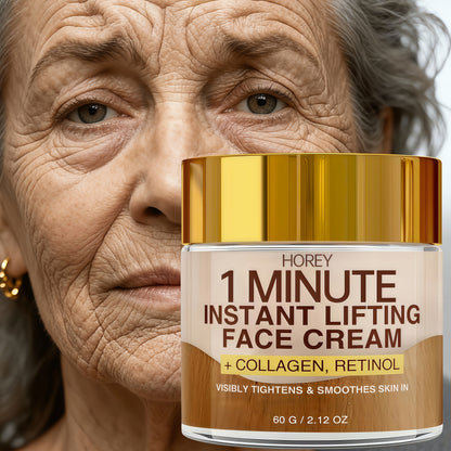 Anti-Aging Face Cream with Retinol & Collagen 2.12oz - Instant Firming Lifting Deep Hydration Smooths Fine Lines Enhances Radiance Elasticity Anti-Sagging for Women