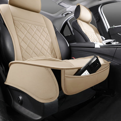 Car Seat Covers Front Pair with Full-Surround High-Back Design and Fifteen Color or Pattern Options