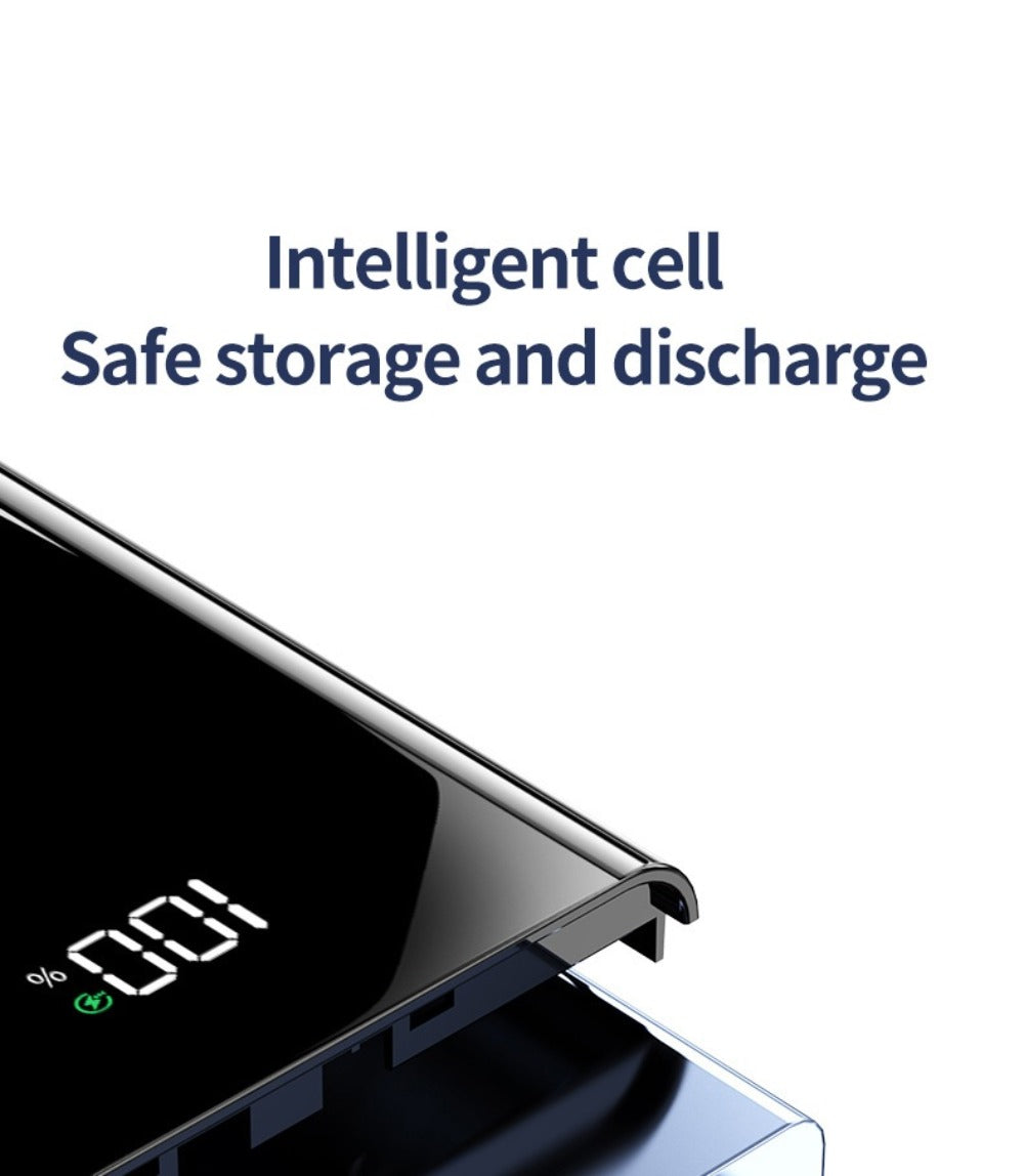 High Capacity 50000mAh Power Bank Multi-Port Fast Charging – Dual USB & Type-C Output, LED Flashlight, Power Indicator, Portable Backup Battery Pack for iPhone Android Outdoor Camping Travel Emergency
