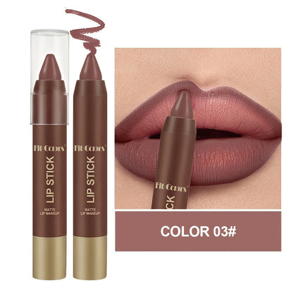 Full Coverage Matte Lipstick Set 6 Shades Waterproof Long-Lasting Non-Fading – Velvet Paste Formula Orange Brown Pink Purple Red Lip Color for All Skin Tones Daily Wear Gift Women