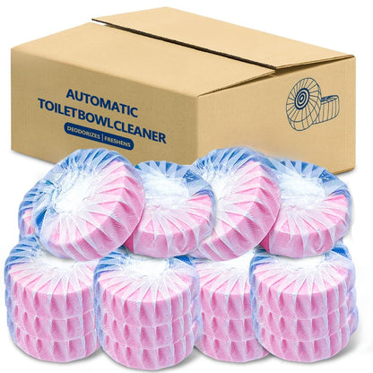Automatic Toilet Bowl Cleaner Tablets 20/36/60 Pack – Powerful Lemongrass Scent Toilet Tank Cleaner Tabs