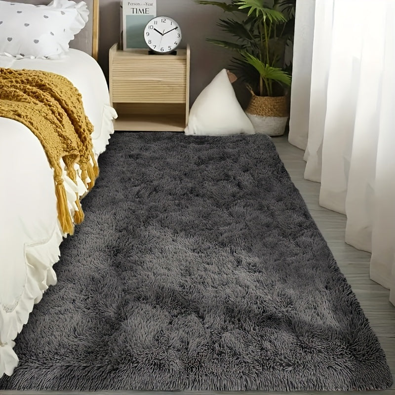 Fluffy Indoor Area Rug in Five Colors and Six Size Options for Living Room, Bedroom, Kitchen or Bathroom
