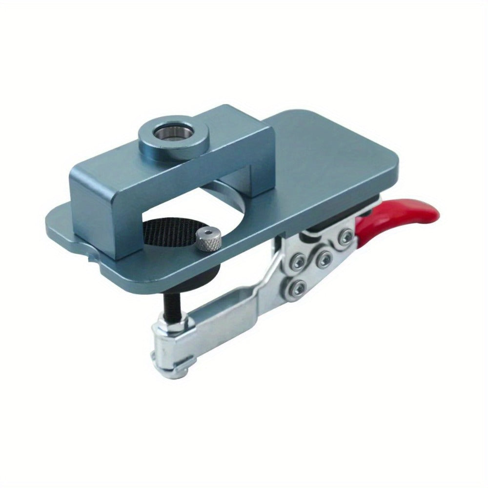 35 mm Cabinet Hinge Drilling Jig Kit with Clamp, Forstner Bit and Locator for 15- to 25-mm Boards