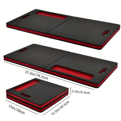 EVA Foldable Work Kneeling Pad - Waterproof Thermal Insulation Mat for Car Repair, Camping & Outdoor Use - 1 or 2 Pack