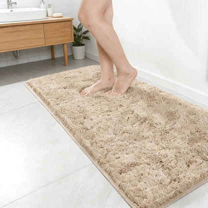 Area Rug Fluffy Tie-Dye Machine-Woven Mat at 1000 g/m² in Eight Colors and Three Indoor Sizes