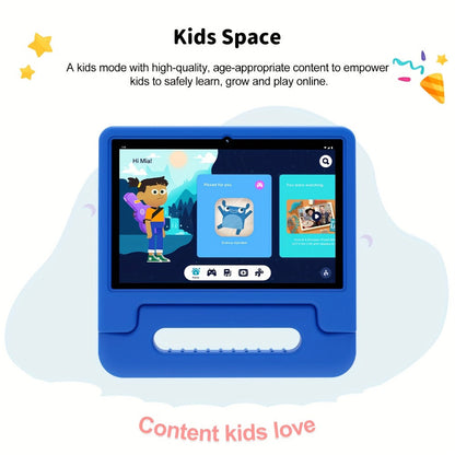 Kids Tablet 10.1 Inch with 6GB RAM, 64GB Built-In Storage, WiFi 6, 5000mAh Battery and Protective Case
